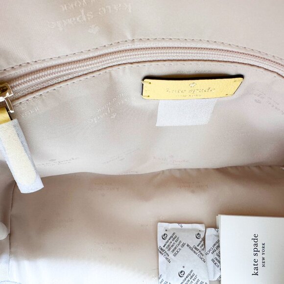 Kate Spade New York Dome Crossbody Satchel in Vanilla Cream - Picture 6 of 7